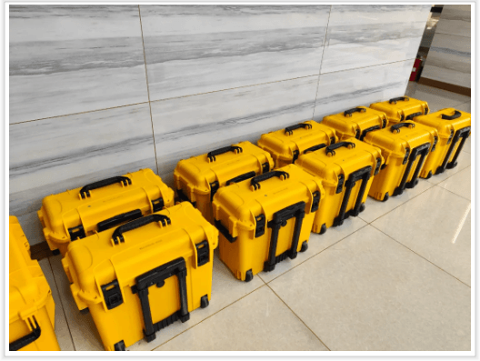 Worha custom protective case for power industry field test instruments – rugged EVA foam interior